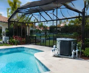 Residential pool heating equipment